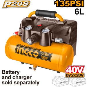 40V Lithium-Ion Air Compressor