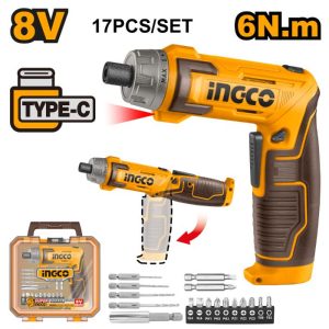 8V Lithium-Ion Cordless Screwdriver