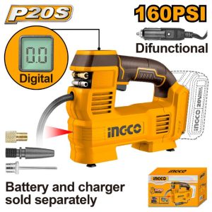 20V Lithium-Ion auto air compressor