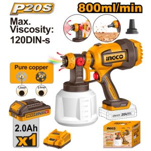 20V Lithium-Ion Spray Gun